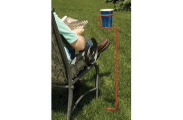 Image of Outdoors Unlimited Standing Drink Holder, Red, 82755