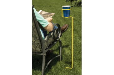 Image of Outdoors Unlimited Standing Drink Holder, Yellow, 82777