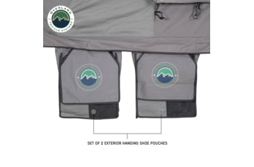 Image of Overland Vehicle Systems N2E Nomadic 2 Extended Roof Top Tent, Gray/Green, 18329936