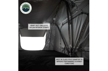Image of Overland Vehicle Systems N2S Nomadic 2 Standard Roof Top Tent, Gray/Green, 18429936