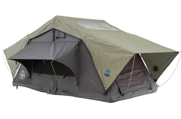 Image of Overland Vehicle Systems N2S Nomadic 2 Standard Roof Top Tent, Gray/Green, 18429936