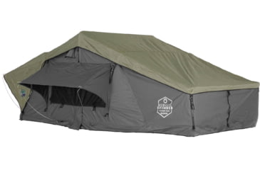 Image of Overland Vehicle Systems N3E Nomadic 3 Extended Roof Top Tent, Gray/Green, 18339936
