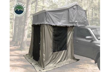 Image of Overland Vehicle Systems Nomadic 2 Annex Base, Green/Black, 81 x 72 x 82 in, 18029836