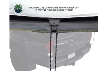 Image of Overland Vehicle Systems Nomadic 270 LT Awning - Driver Side - Dark Gray Cover With Black Cover Universal, 19559907