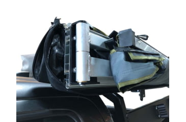 Image of Overland Vehicle Systems Nomadic 270 LT Awning - Driver Side - Dark Gray Cover With Black Cover Universal, 19559907