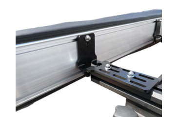 Image of Overland Vehicle Systems Nomadic 270 LT Awning - Driver Side - Dark Gray Cover With Black Cover Universal, 19559907