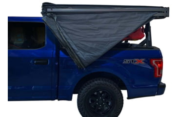 Image of Overland Vehicle Systems Nomadic 270 LT Awning - Driver Side - Dark Gray Cover With Black Cover Universal, 19559907
