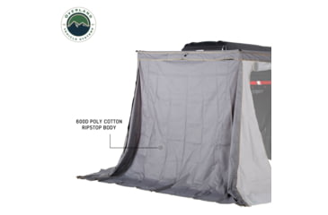 Image of Overland Vehicle Systems Nomadic 270 LT Awning Wall 3 / 4 Passenger Side, 18359909