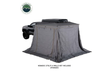 Image of Overland Vehicle Systems Nomadic 270 LTE Passenger Side Awning w/Bracket Kit, 19689909