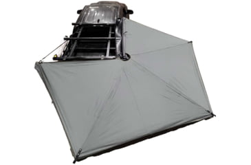 Image of Overland Vehicle Systems Nomadic 270 LTE Passenger Side Awning w/Bracket Kit, 19689909