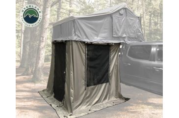 Image of Overland Vehicle Systems Nomadic 3 Annex Base, Green/Black, 86 x 76 x 82 in, 18039836