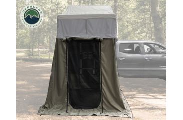 Image of Overland Vehicle Systems Nomadic 4 Annex Base, Green/Black, 100 x 80 x 82 in, 18049836