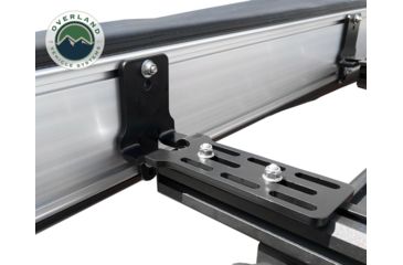 Image of Overland Vehicle Systems Nomadic Awning 270 Cover, Passenger Side, Dark Gray/Black, 240 x 157 x 88.5 in, 19529907