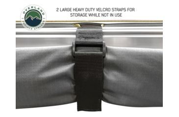 Image of Overland Vehicle Systems Nomadic Awning 270 Cover, Passenger Side, Dark Gray/Black, 240 x 157 x 88.5 in, 19529907