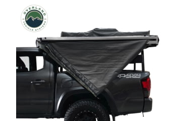 Image of Overland Vehicle Systems Nomadic Awning Tent 180 Degree 88 SF of Shelter With Zip In Wall, Dark Gray, 19619907