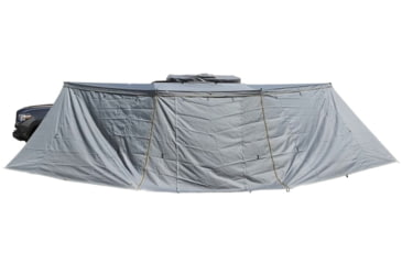 Image of Overland Vehicle Systems Nomadic Awning Tent 180 Degree 88 SF of Shelter With Zip In Wall, Dark Gray, 19619907