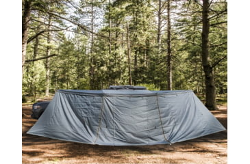 Image of Overland Vehicle Systems Nomadic Awning Tent 180 Degree 88 SF of Shelter With Zip In Wall, Dark Gray, 19619907