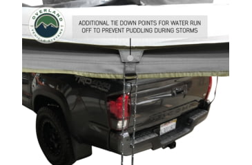 Image of Overland Vehicle Systems Nomadic Awning Tent 180 Degree 88 SF of Shelter With Zip In Wall, Dark Gray, 19619907