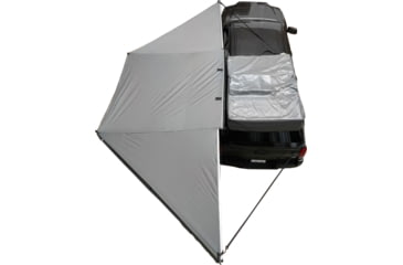 Image of Overland Vehicle Systems Nomadic Awning Tent 180 Degree 88 SF of Shelter With Zip In Wall, Dark Gray, 19619907