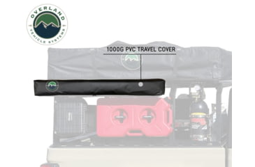Image of Overland Vehicle Systems Nomadic Quick Deploying Car Side Shower Room, Dark Gray, 18199909