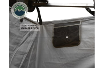 Image of Overland Vehicle Systems Nomadic Quick Deploying Car Side Shower Room, Dark Gray, 18199909