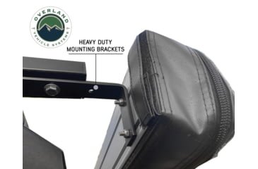 Image of Overland Vehicle Systems Nomadic Quick Deploying Car Side Shower Room, Dark Gray, 18199909
