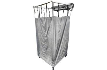 Image of Overland Vehicle Systems Nomadic Quick Deploying Car Side Shower Room, Dark Gray, 18199909