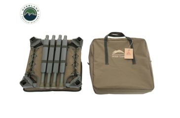 Image of Overland Vehicle Systems Wild Land Camping Gear Chair, 400 lbs Weight Capacity, Tan, 26029910