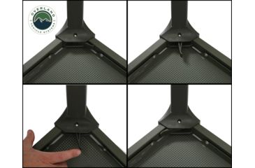 Image of Overland Vehicle Systems Wild Land Camping Gear Table, 200 lbs Weight Capacity, Green, Large, 26049910