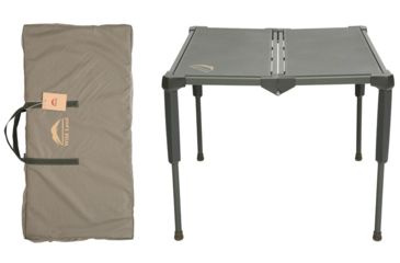 Image of Overland Vehicle Systems Wild Land Camping Gear Table, 200 lbs Weight Capacity, Green, Large, 26049910