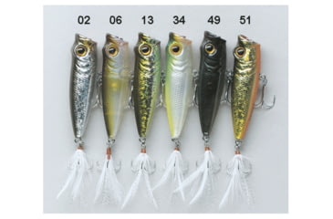 Image of Owner Hooks Gobo Popper, Smoke, 49, GP60-49