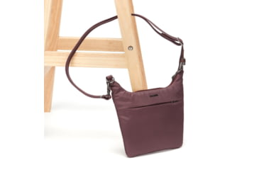 Image of Pacsafe Cruise Anti-Theft On The Go Crossbody, Pinot, 2L, 20705329