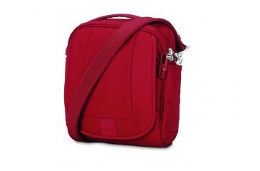 Image of Pacsafe Metrosafe LS200 Shoulder Bag-Vintage Red