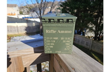 Image of Paladin Rifle Ammo Can, Green Metal, PE-AMMOCR-2038