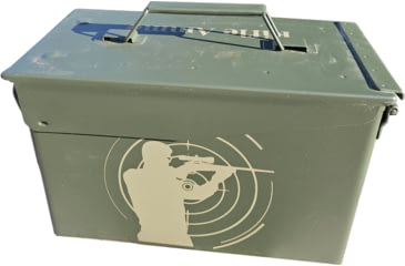 Image of Paladin Rifle Ammo Can, Green Metal, PE-AMMOCR-2038