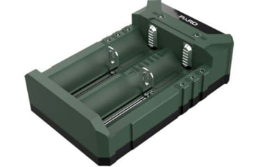 Image of PARD Optics Battery Charger, 2-Slot, Black, 2x battery charger