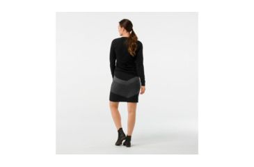 Image of Smartwool Parmalee Reversible Skirt-Women's, Medium Gray Heather, Extra Small, SW000311084-XS