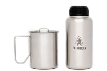 Image of Pathfinder Stainless Steel Bottle and Nesting Cup Set, 32oz, 099GEN3BC-PF
