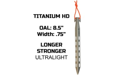 Image of Pathfinder Titanium Tent Stake Set 8pc
