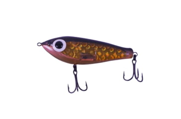 Image of Paul Brown Fat Boy Pro 3 1/2in, 7/8 oz., Black Back/Gold Flat Insert/Orange Belly, FBP-09