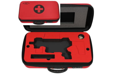 Image of Peak Case SIG MPX K Pistol/SBR 4.5 Barrel Case, 23in, Red, PeakMPXFirstAid