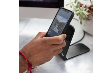 Image of Peak Design Wireless Charging Stand, Black, One Size, M-CS-BK-1