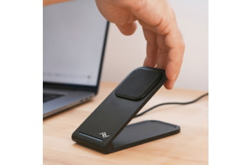 Image of Peak Design Wireless Charging Stand, Black, One Size, M-CS-BK-1