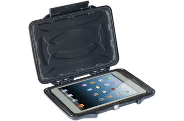 Image of Pelican 1055CC Hardback Case w/ Liner for E-Readers and 7in Tablets, Black 1055-003-110