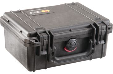 Image of Pelican 1150 Small Protector Case, Crushproof 8.49x5.99x3.75in Dry Box w/No Foam, Black, 1150-001-110