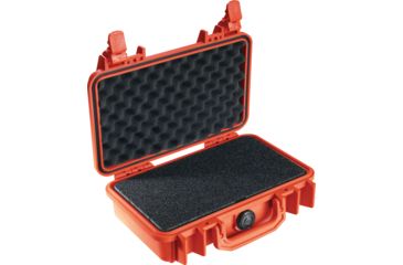 Image of Pelican 1170 Watertight Case w/Lid and Foam, Orange 1170-000-150
