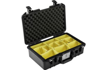 Image of Pelican 1485 Air Protector Case w/Padded Dividers, Black 014850-0040-110