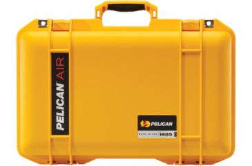 Image of Pelican 1485 Air Protector Case, no Foam, Yellow, 014850-0010-240