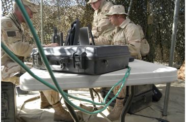 Image of Pelican 1490CC2 Laptop Computer Waterproof Crushproof Case, Black 1490-008-110