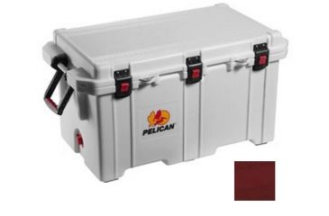 Image of Pelican 150Qt Elite Cooler,34x17x15.75in,Maroon 32-150Q-CC-MRN